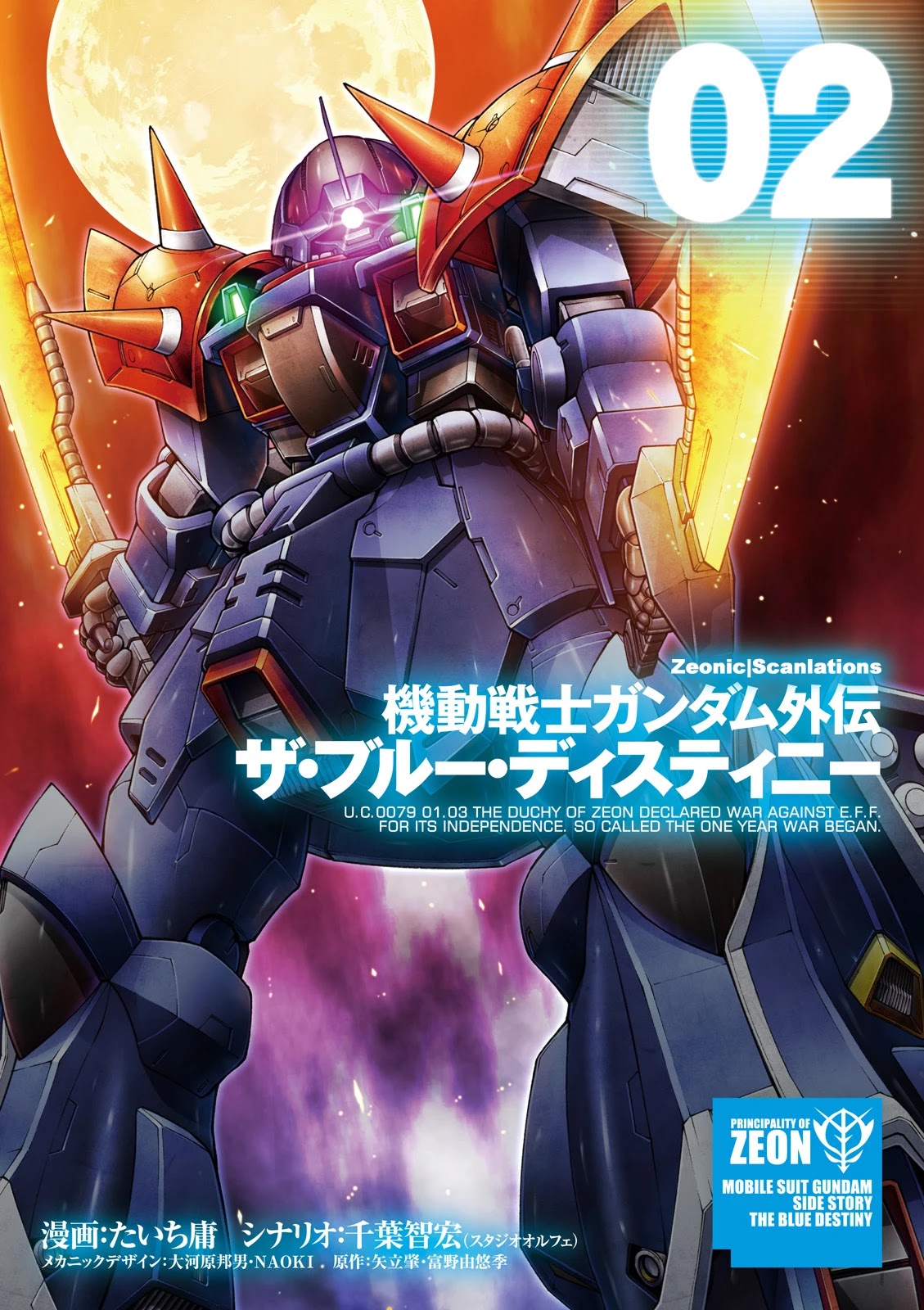 Kidou Sensei Gundam Gaiden - The Blue Destiny (TAICHI You) Chapter 6 page 2 - Chapter 6: Ace Pilot