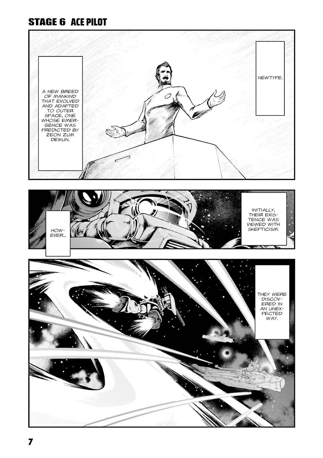 Kidou Sensei Gundam Gaiden - The Blue Destiny (TAICHI You) Chapter 6 page 8 - Chapter 6: Ace Pilot