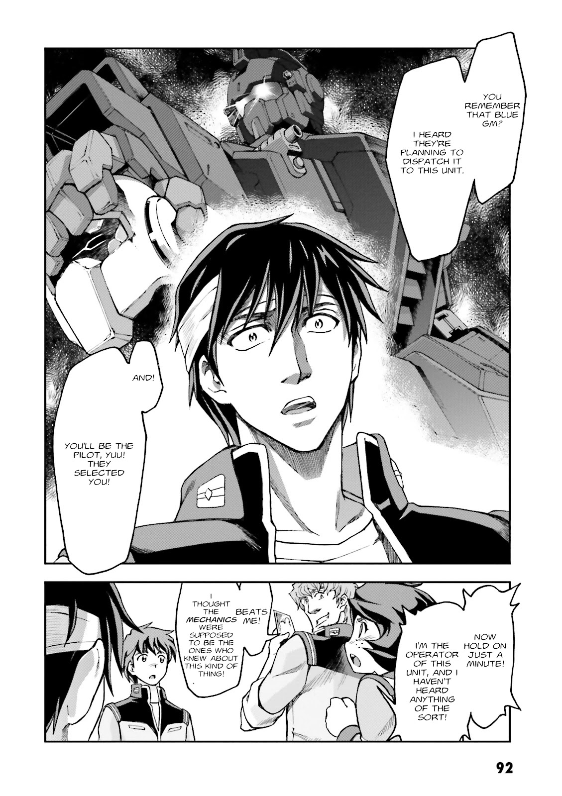 Kidou Sensei Gundam Gaiden - The Blue Destiny (TAICHI You) Chapter 8 page 30 - Chapter 8: Exam Resonance