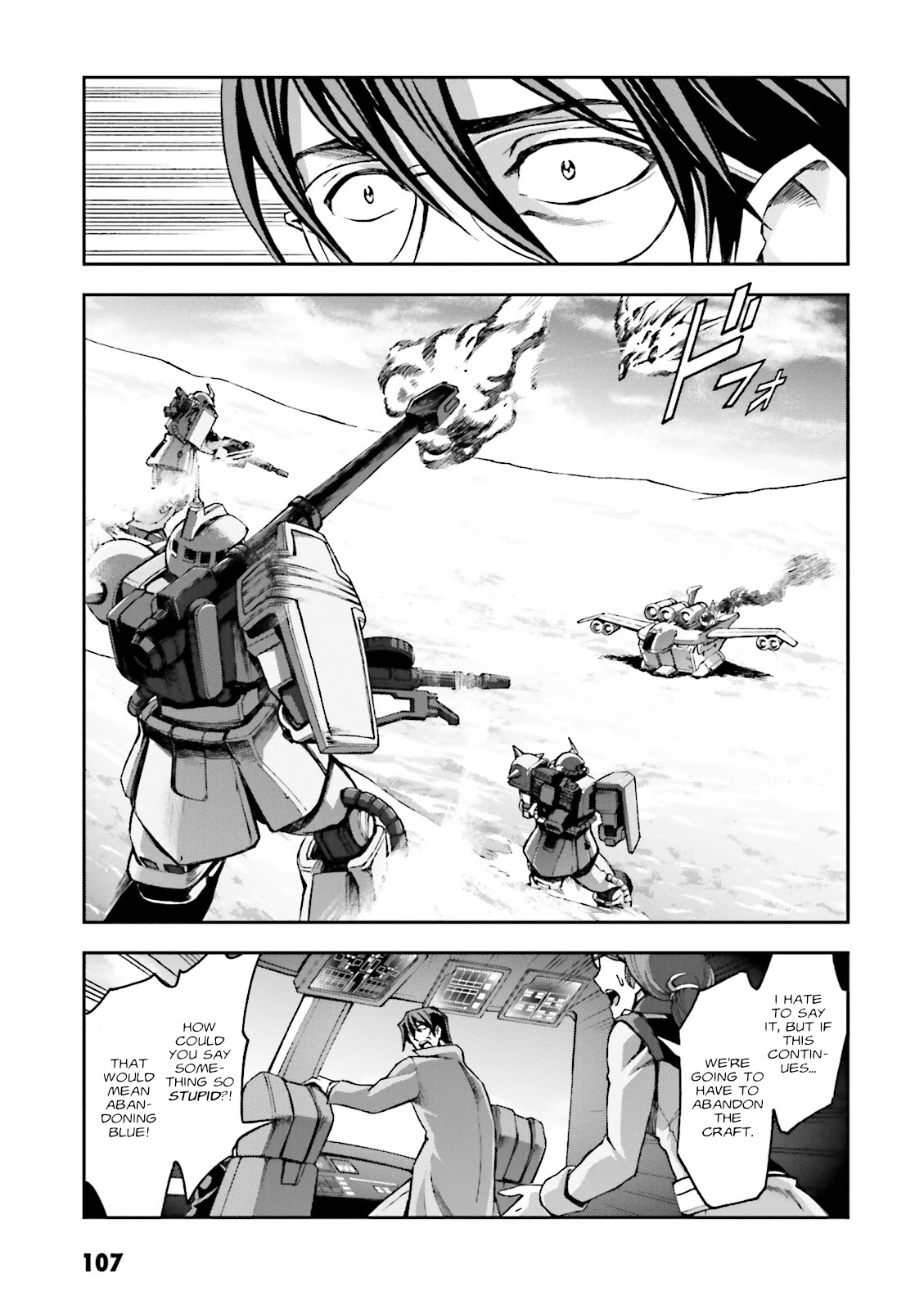 Kidou Sensei Gundam Gaiden - The Blue Destiny (TAICHI You) Chapter 9 page 13 - Chapter 9: Blue Destiny