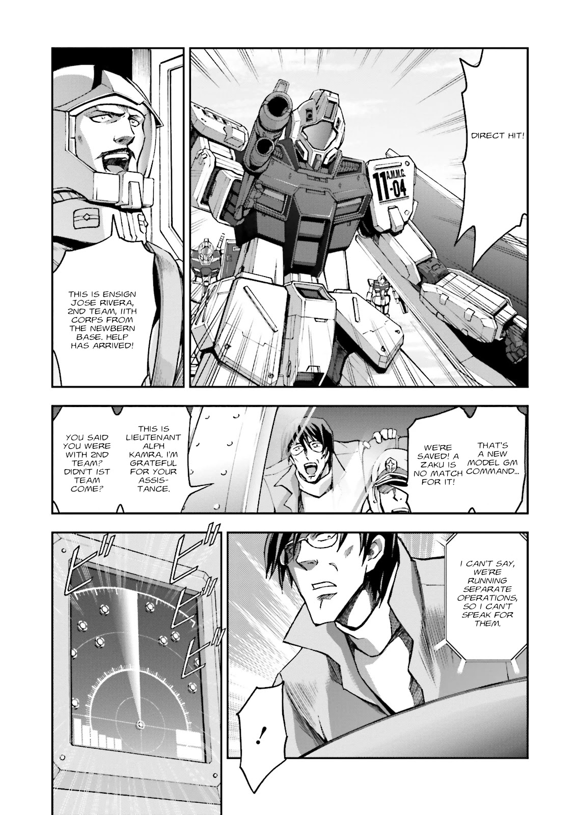 Kidou Sensei Gundam Gaiden - The Blue Destiny (TAICHI You) Chapter 9 page 15 - Chapter 9: Blue Destiny