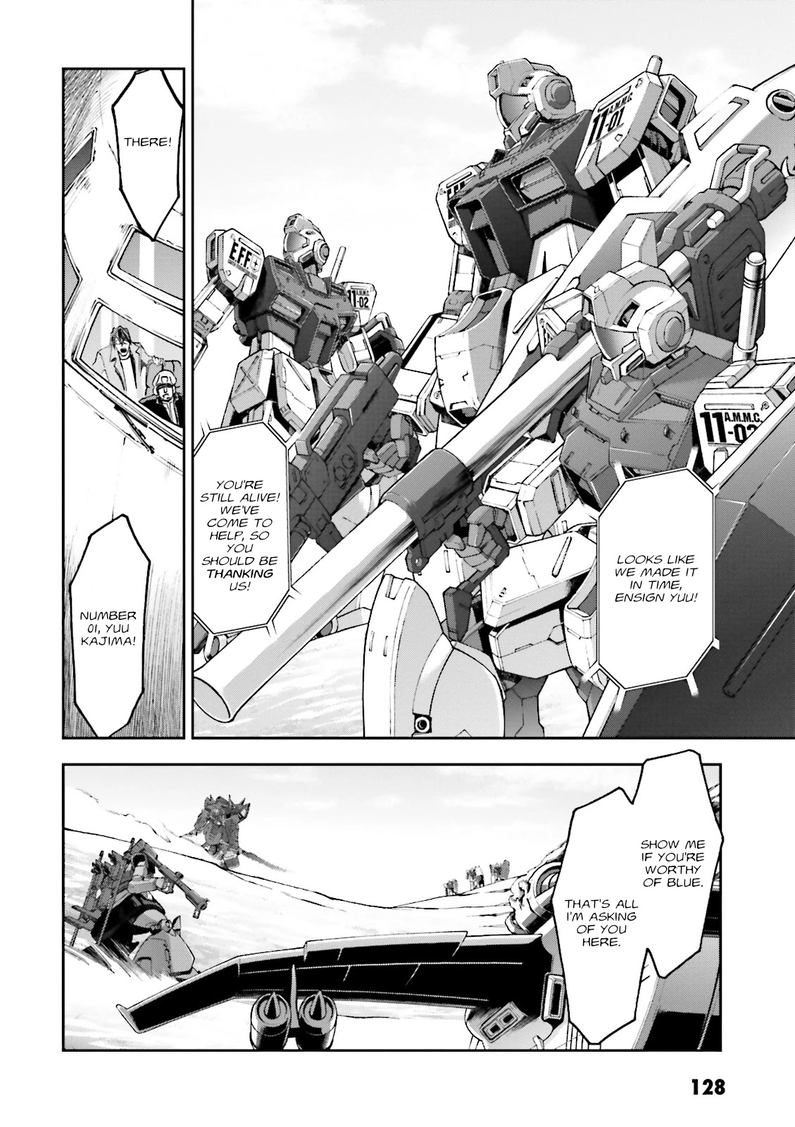 Kidou Sensei Gundam Gaiden - The Blue Destiny (TAICHI You) Chapter 9 page 33 - Chapter 9: Blue Destiny