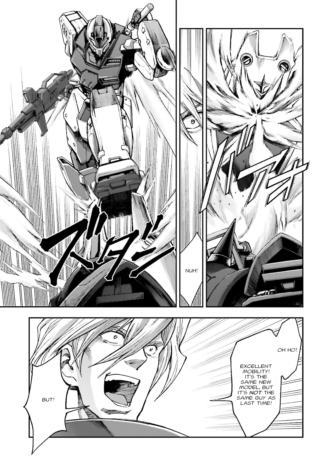 Kidou Sensei Gundam Gaiden - The Blue Destiny (TAICHI You) Chapter 9 page 36 - Chapter 9: Blue Destiny