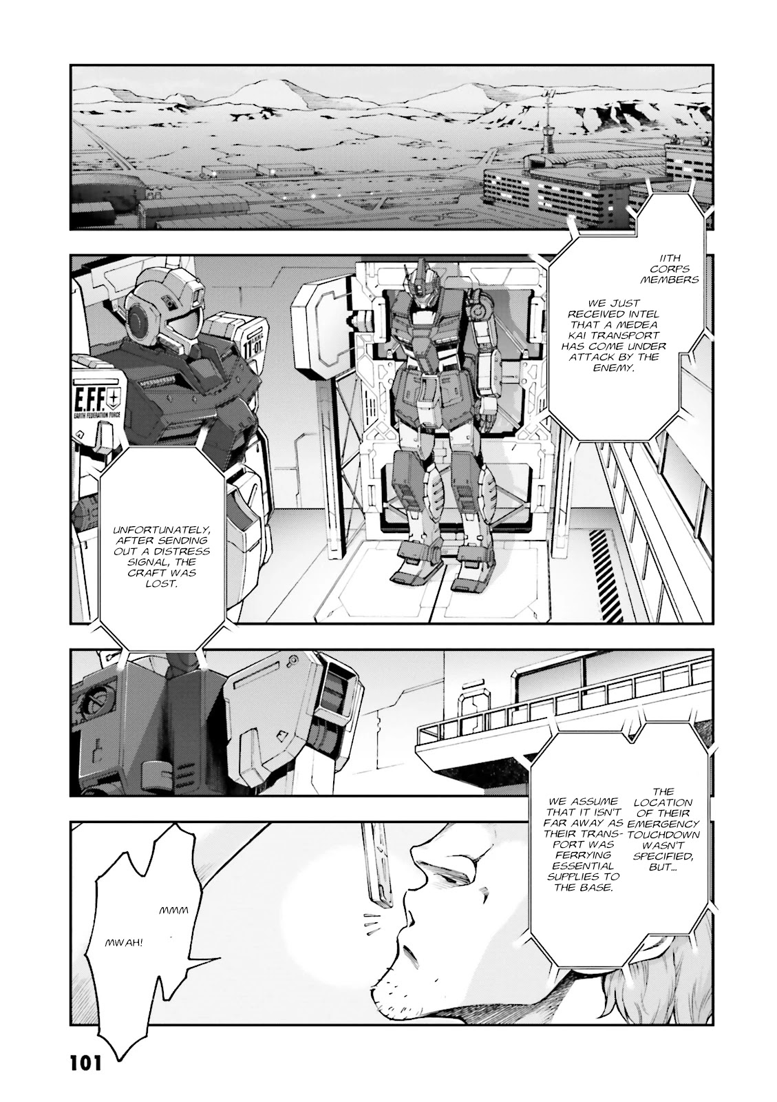 Kidou Sensei Gundam Gaiden - The Blue Destiny (TAICHI You) Chapter 9 page 7 - Chapter 9: Blue Destiny