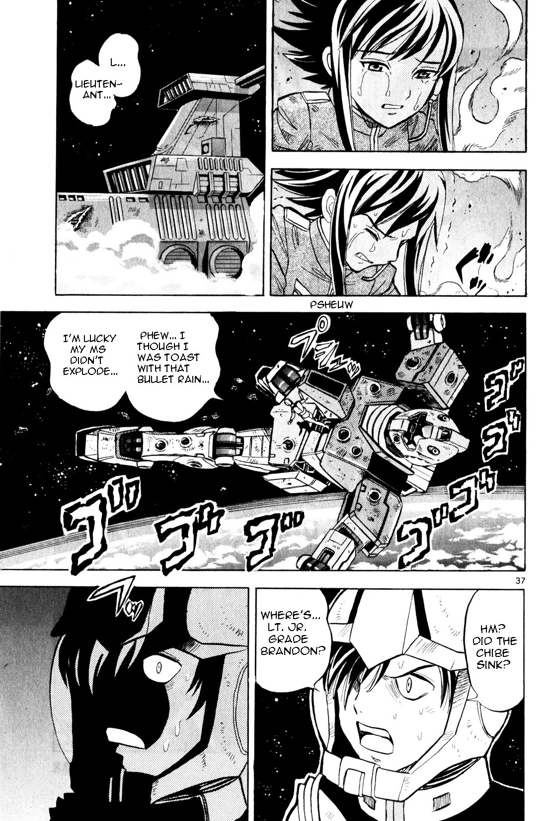 Kidou Sensei Gundam - Kokui no Kariudo Chapter 0 page 130 - Chapter 0 : Volume 1 [Complete]