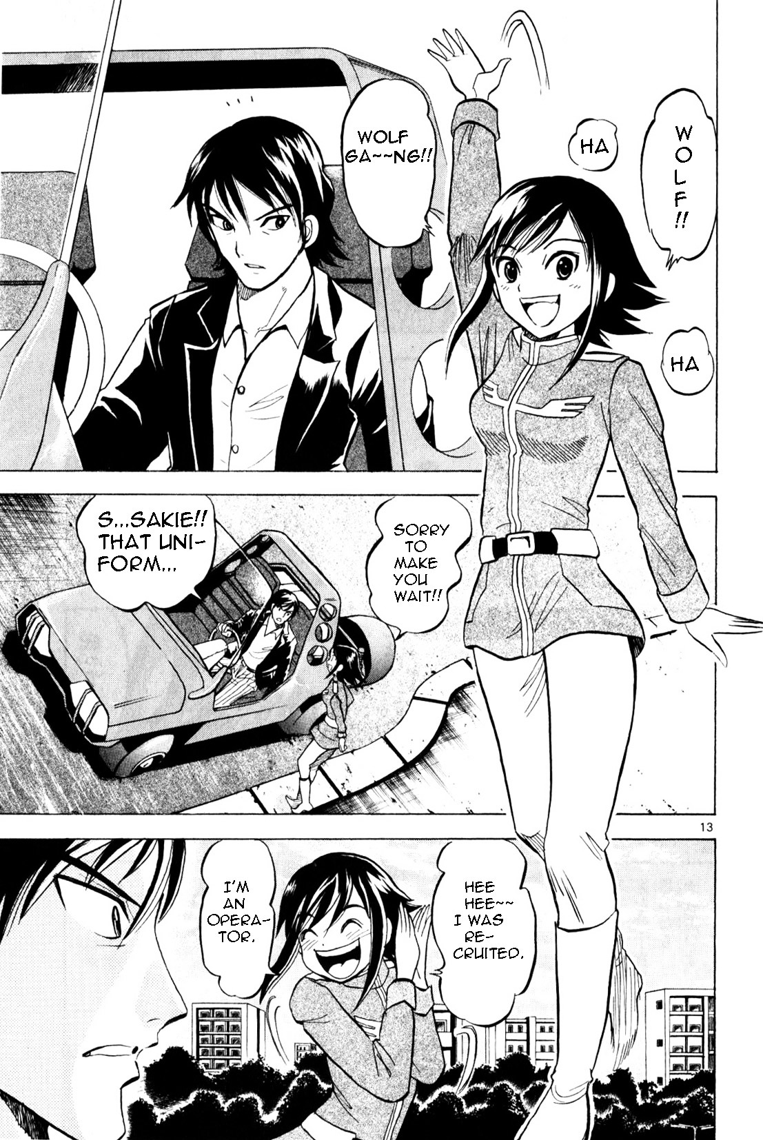 Kidou Sensei Gundam - Kokui no Kariudo Chapter 0 page 15 - Chapter 0 : Volume 1 [Complete]