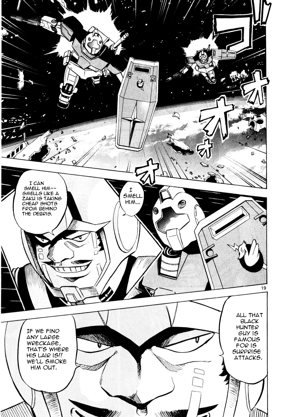 Kidou Sensei Gundam - Kokui no Kariudo Chapter 0 page 21 - Chapter 0 : Volume 1 [Complete]