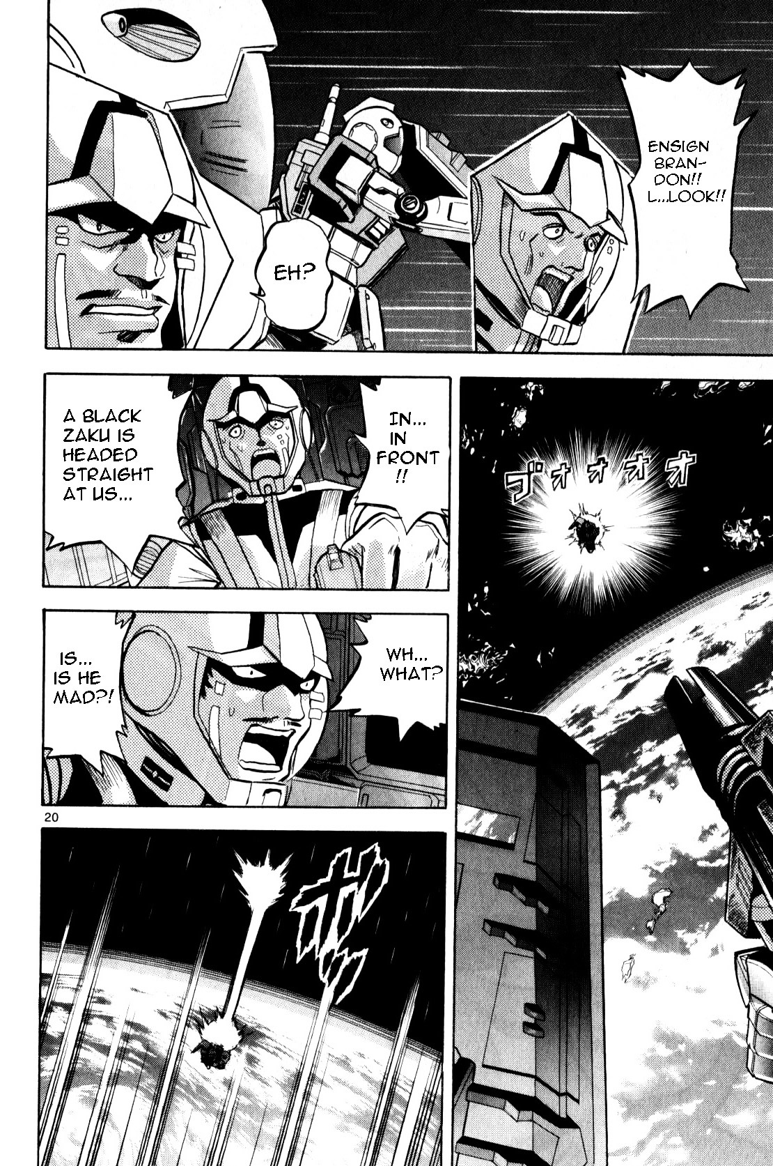 Kidou Sensei Gundam - Kokui no Kariudo Chapter 0 page 22 - Chapter 0 : Volume 1 [Complete]
