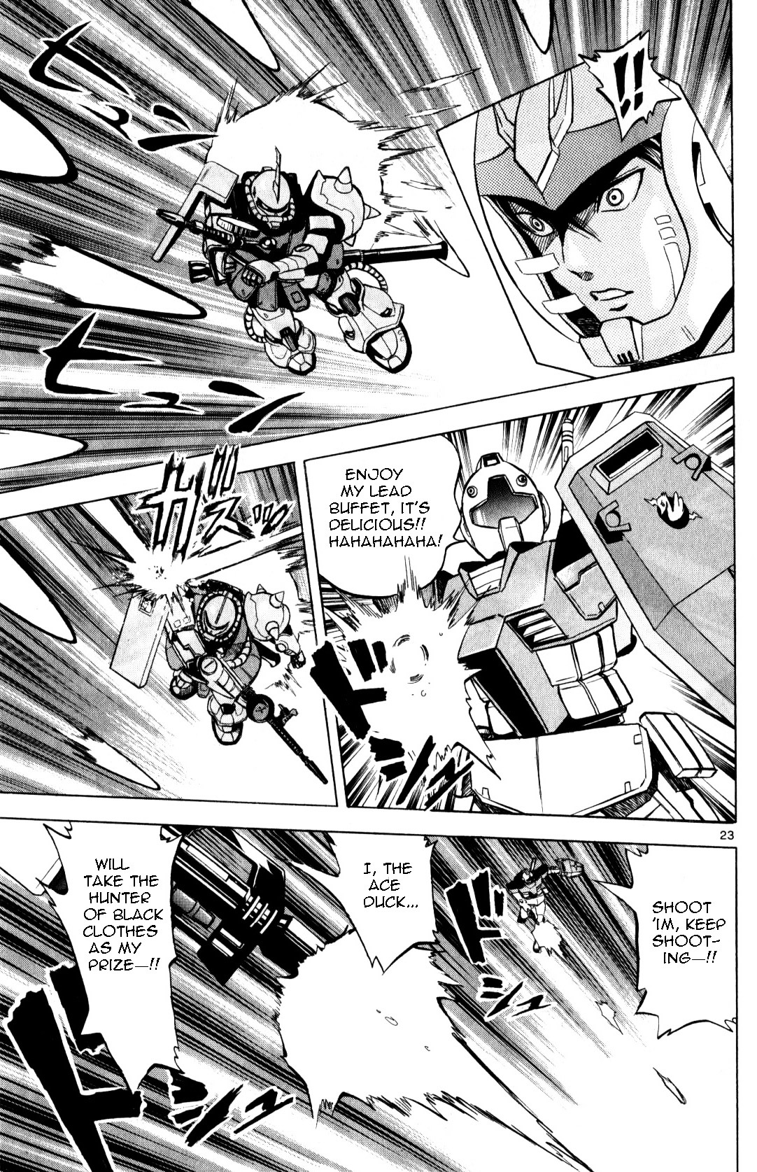 Kidou Sensei Gundam - Kokui no Kariudo Chapter 0 page 25 - Chapter 0 : Volume 1 [Complete]
