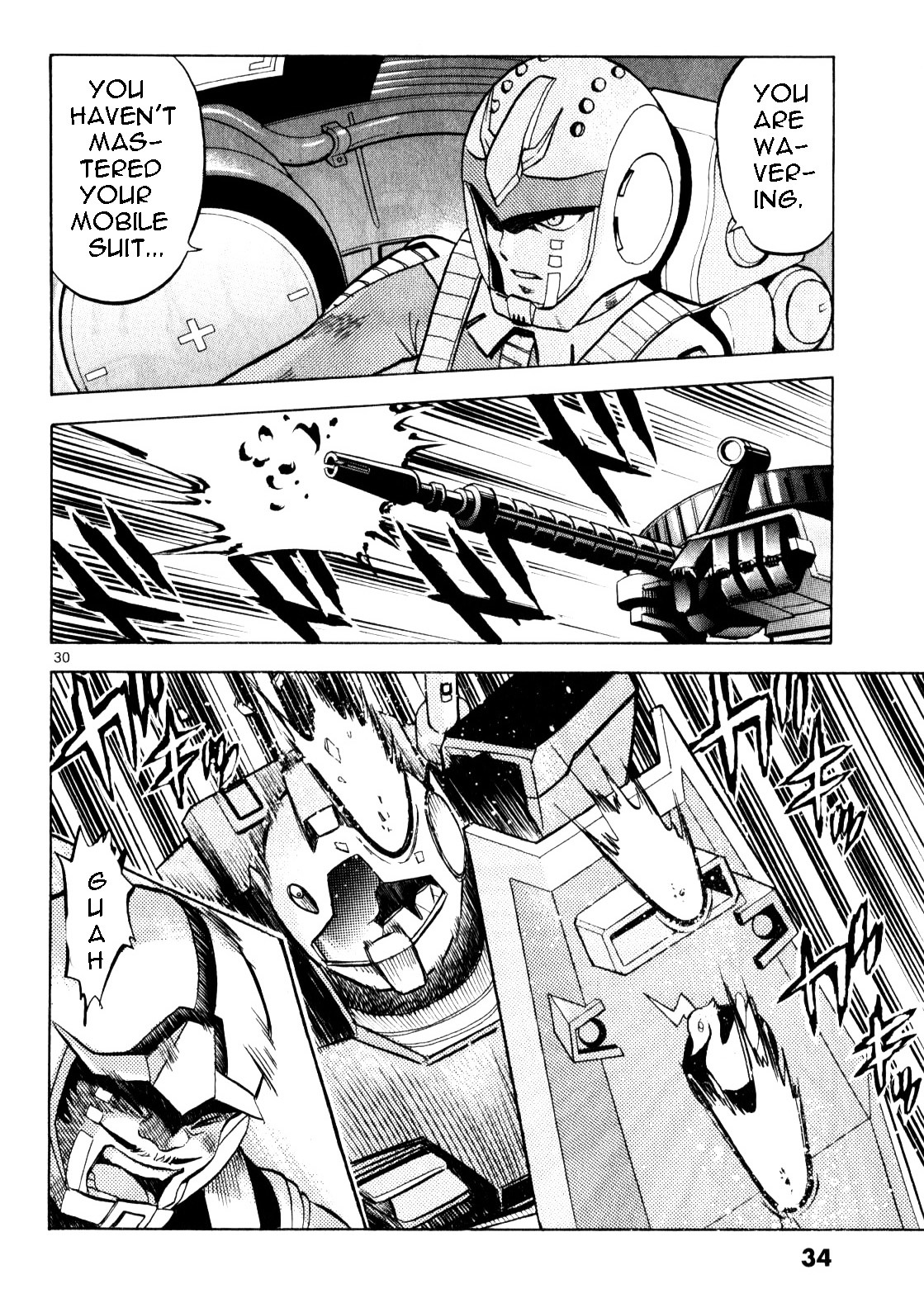 Kidou Sensei Gundam - Kokui no Kariudo Chapter 0 page 32 - Chapter 0 : Volume 1 [Complete]