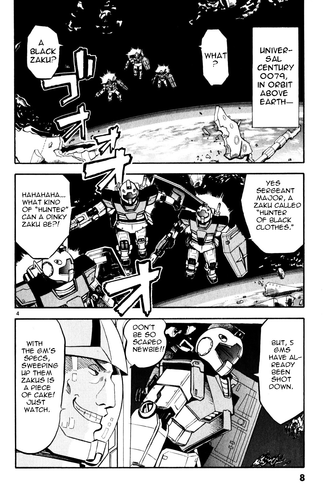 Kidou Sensei Gundam - Kokui no Kariudo Chapter 0 page 7 - Chapter 0 : Volume 1 [Complete]