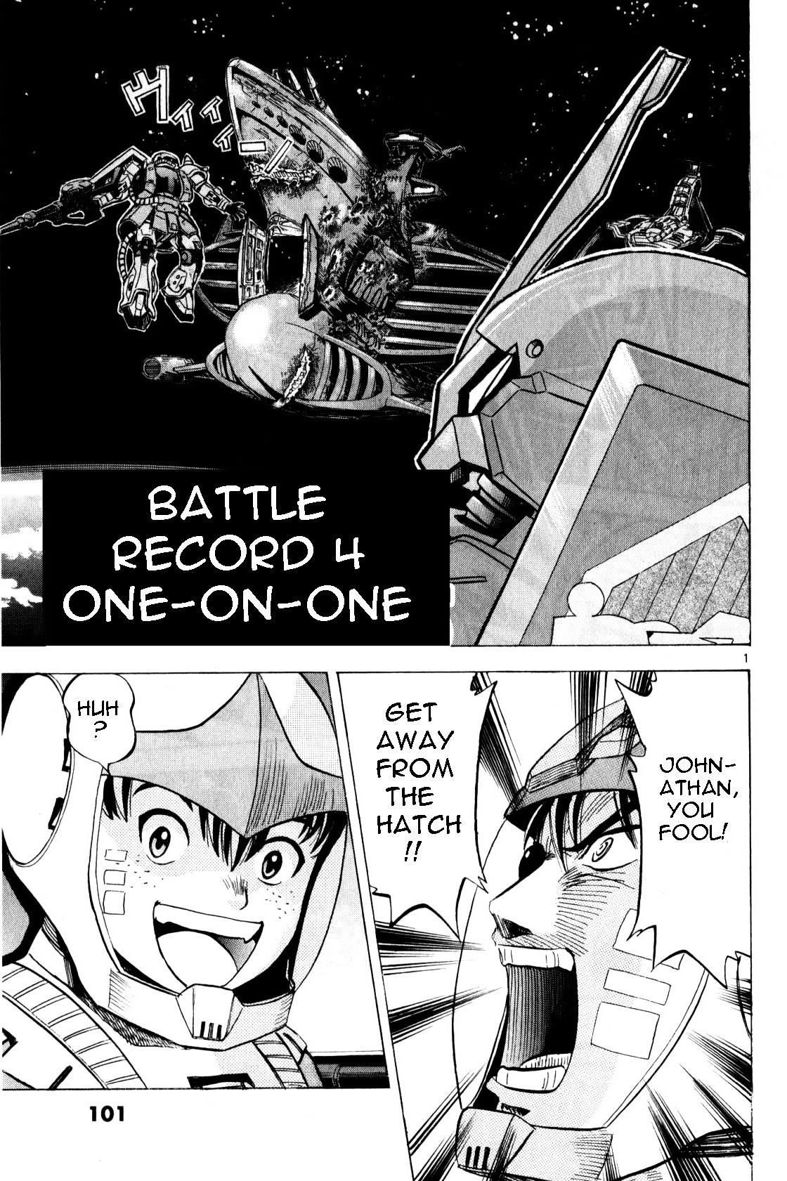 Kidou Sensei Gundam - Kokui no Kariudo Chapter 0 page 96 - Chapter 0 : Volume 1 [Complete]