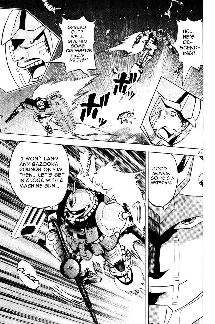 Kidou Sensei Gundam - Kokui no Kariudo Chapter 1 page 23 - Chapter 1