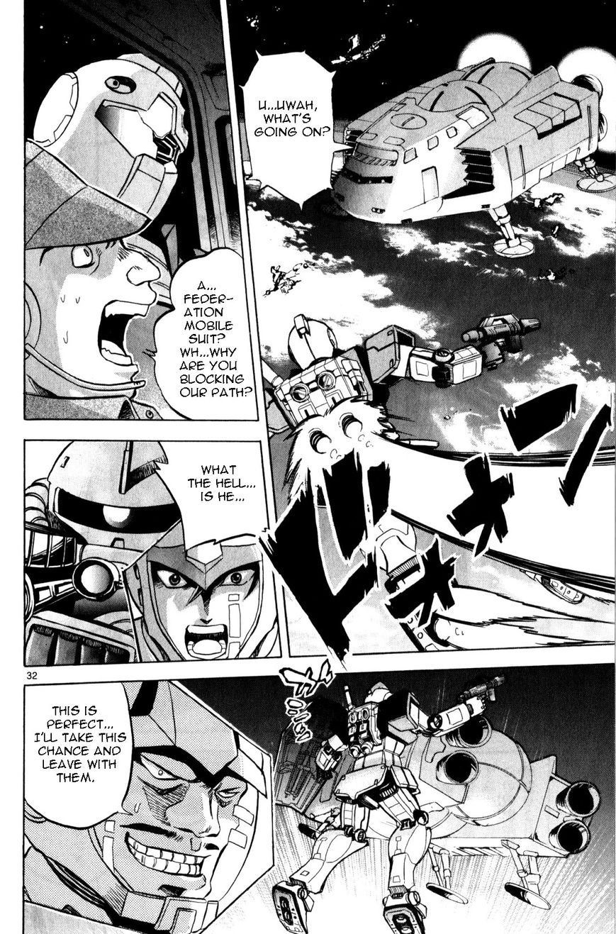 Kidou Sensei Gundam - Kokui no Kariudo Chapter 1 page 34 - Chapter 1