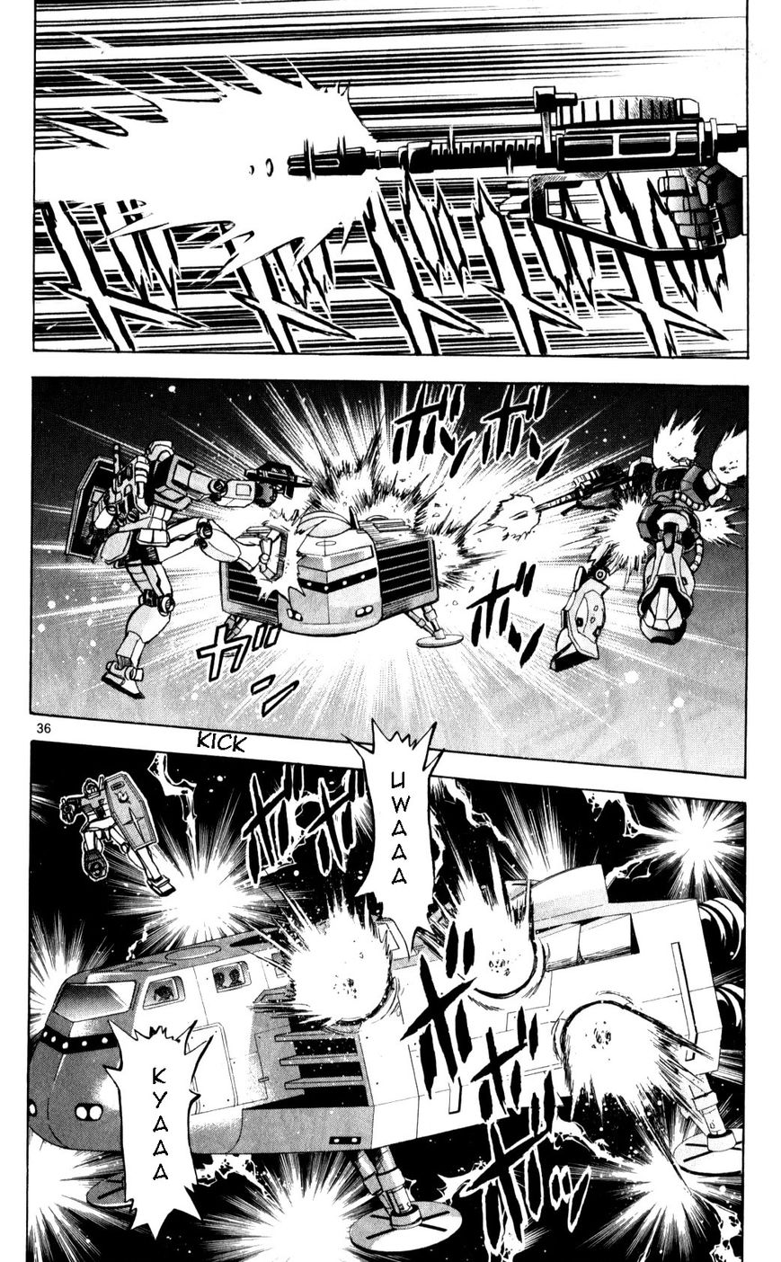 Kidou Sensei Gundam - Kokui no Kariudo Chapter 1 page 38 - Chapter 1