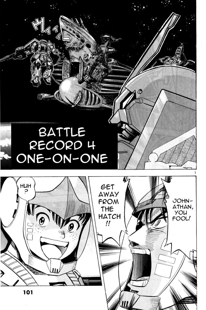Kidou Sensei Gundam - Kokui no Kariudo Chapter 1 page 96 - Chapter 1