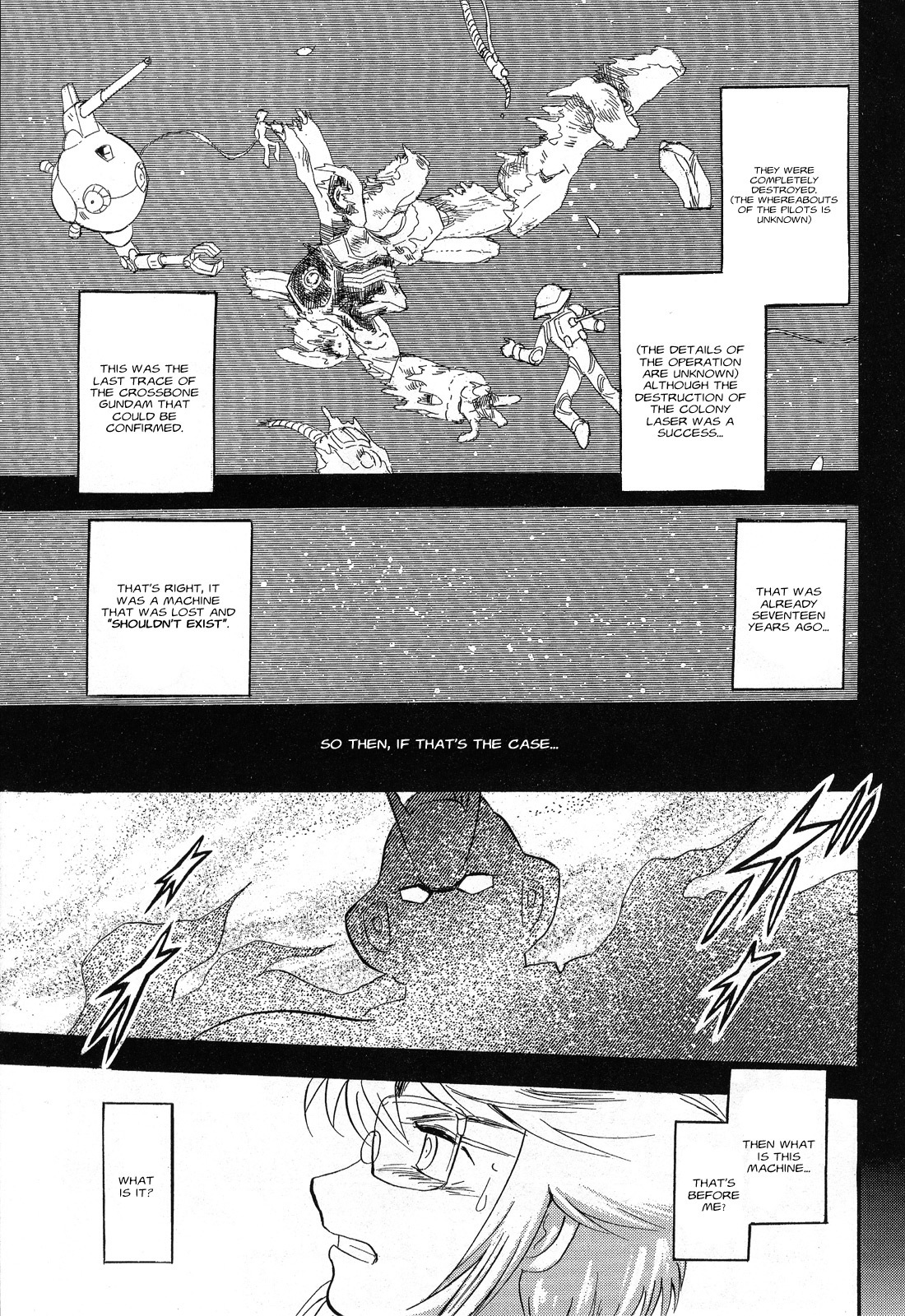 Kidou Senshi Crossbone Gundam Ghost Chapter 1.5 page 3 - Chapter 1.5: Font Baud's Report: 01