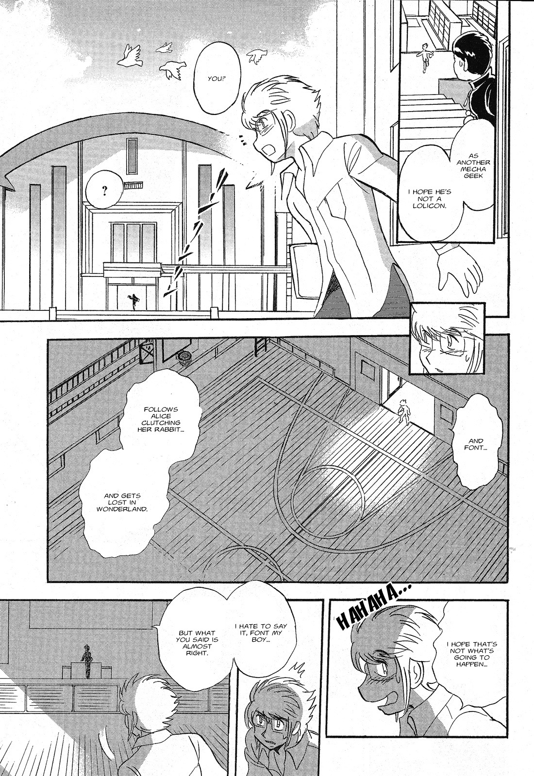 Kidou Senshi Crossbone Gundam Ghost Chapter 1 page 13 - Chapter 1: The "Silver Ghost"