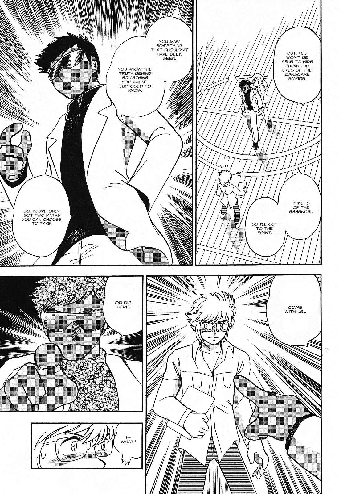 Kidou Senshi Crossbone Gundam Ghost Chapter 1 page 17 - Chapter 1: The "Silver Ghost"
