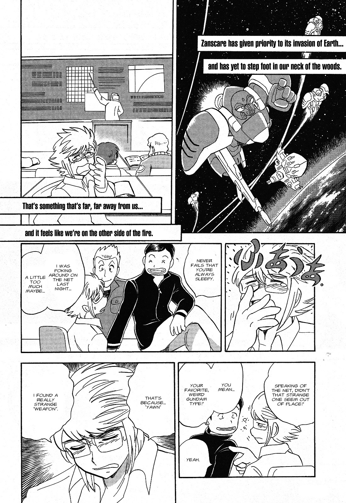 Kidou Senshi Crossbone Gundam Ghost Chapter 1 page 4 - Chapter 1: The "Silver Ghost"