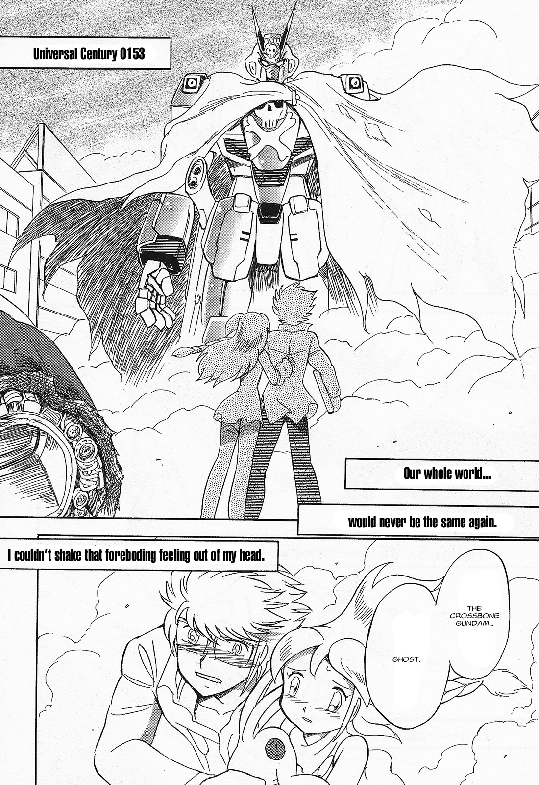 Kidou Senshi Crossbone Gundam Ghost Chapter 1 page 45 - Chapter 1: The "Silver Ghost"