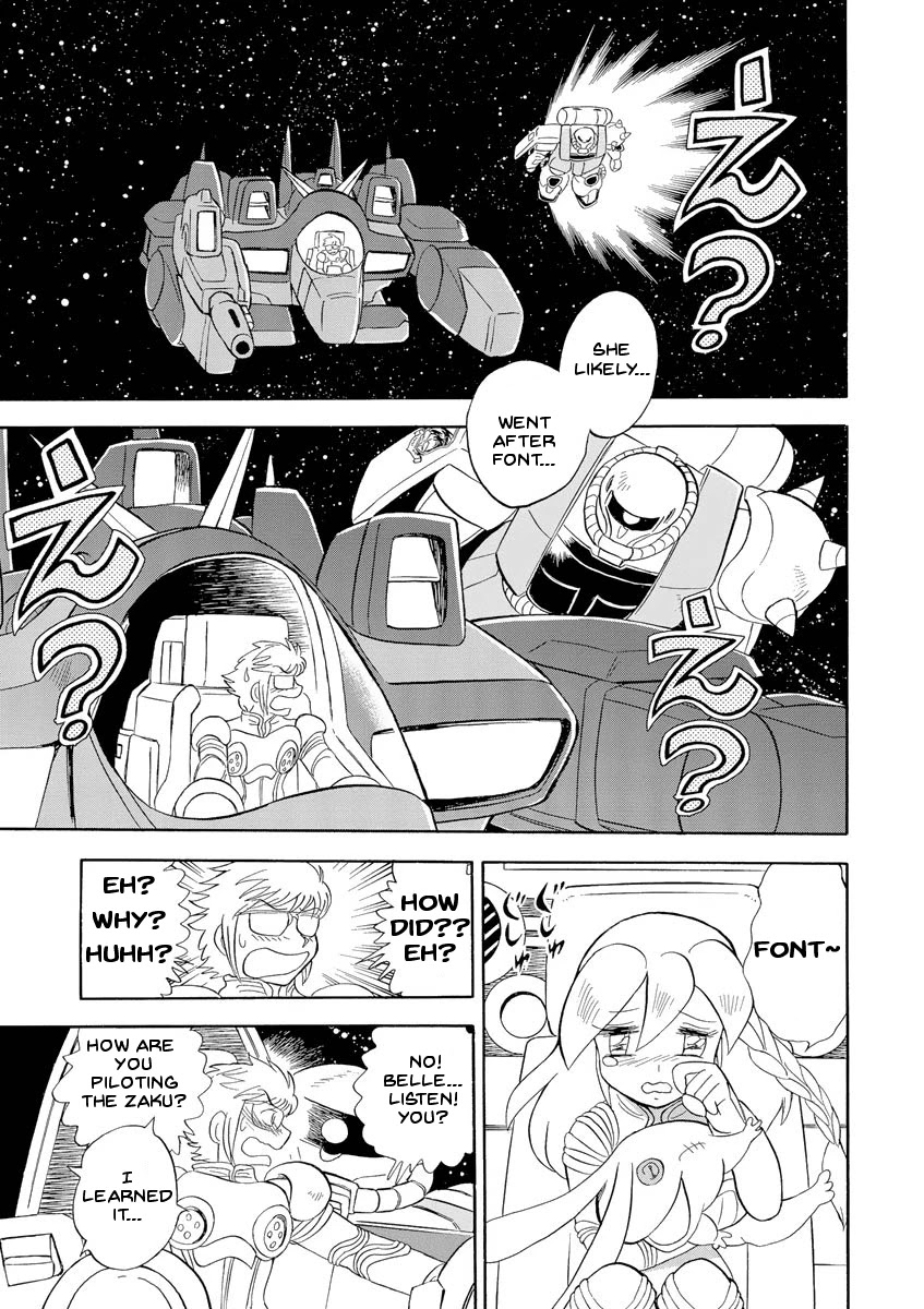 Kidou Senshi Crossbone Gundam Ghost Chapter 12 page 18 - Chapter 12: Infiltration