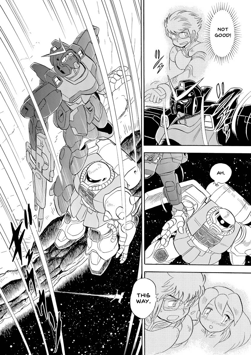 Kidou Senshi Crossbone Gundam Ghost Chapter 12 page 21 - Chapter 12: Infiltration