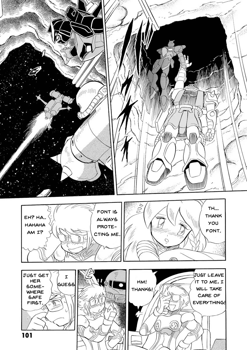 Kidou Senshi Crossbone Gundam Ghost Chapter 12 page 22 - Chapter 12: Infiltration