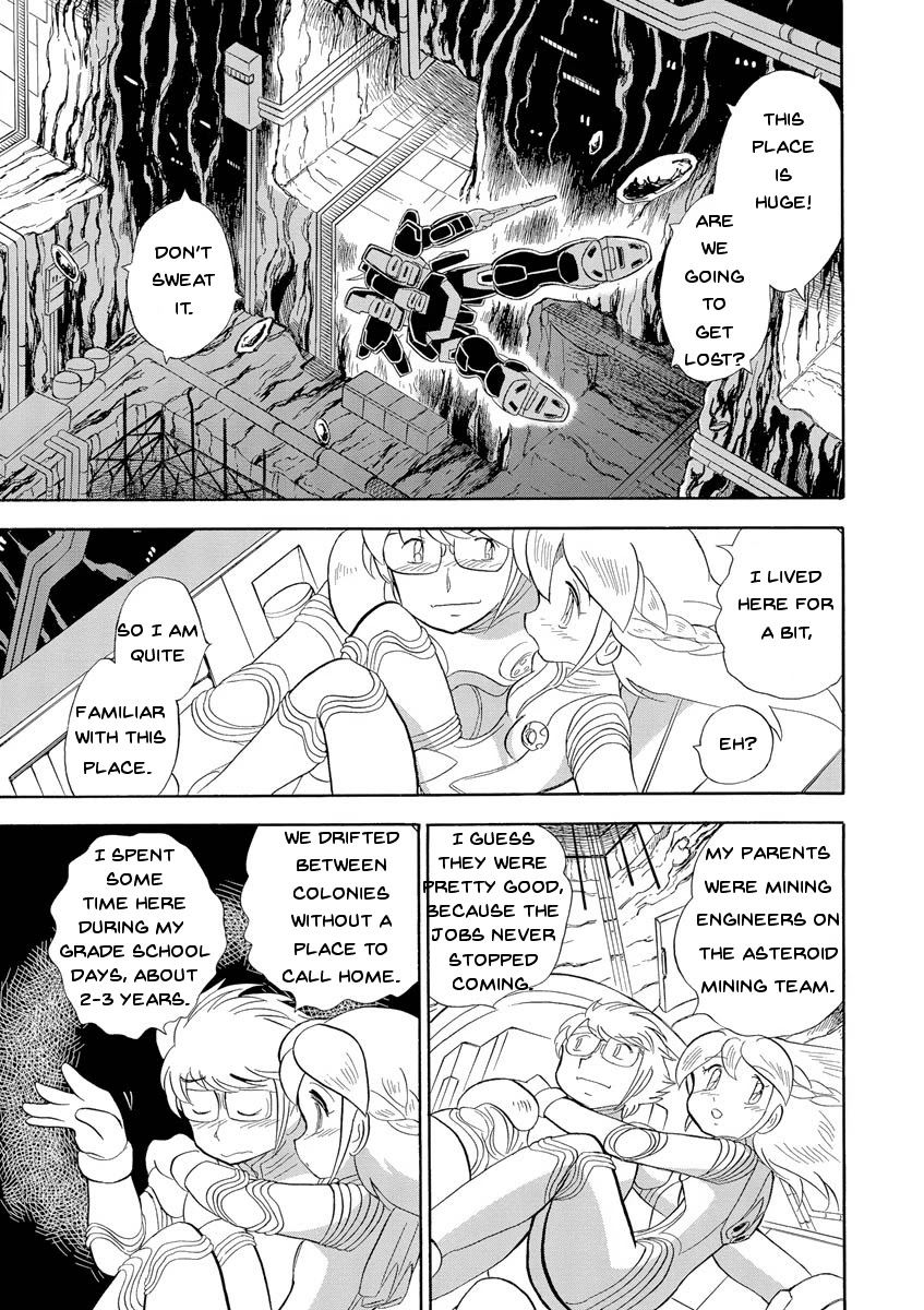 Kidou Senshi Crossbone Gundam Ghost Chapter 12 page 24 - Chapter 12: Infiltration