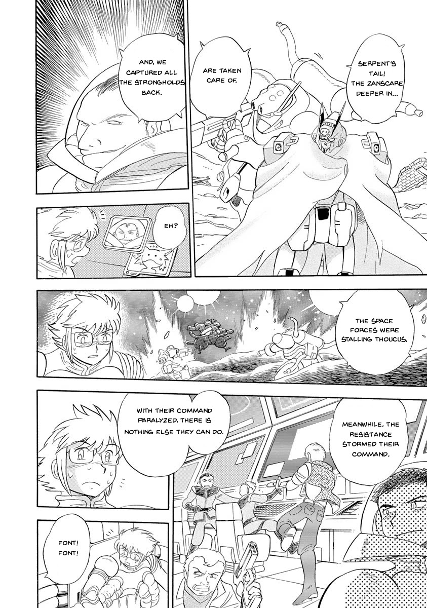 Kidou Senshi Crossbone Gundam Ghost Chapter 17 page 21 - Chapter 17: Declaration Of War