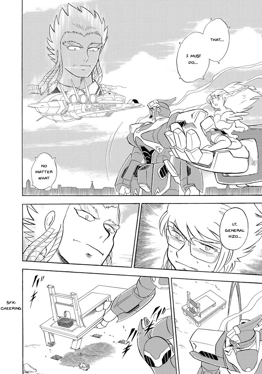Kidou Senshi Crossbone Gundam Ghost Chapter 17 page 23 - Chapter 17: Declaration Of War