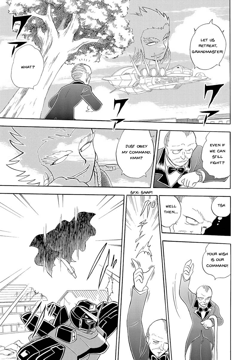 Kidou Senshi Crossbone Gundam Ghost Chapter 17 page 28 - Chapter 17: Declaration Of War