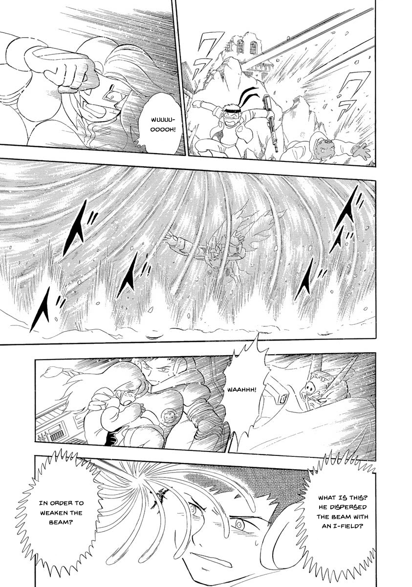 Kidou Senshi Crossbone Gundam Ghost Chapter 17 page 35 - Chapter 17: Declaration Of War