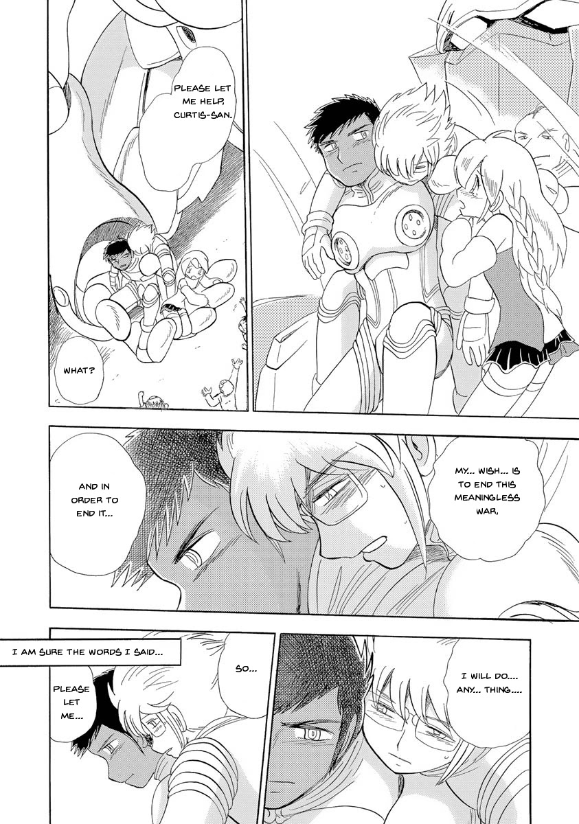 Kidou Senshi Crossbone Gundam Ghost Chapter 17 page 40 - Chapter 17: Declaration Of War