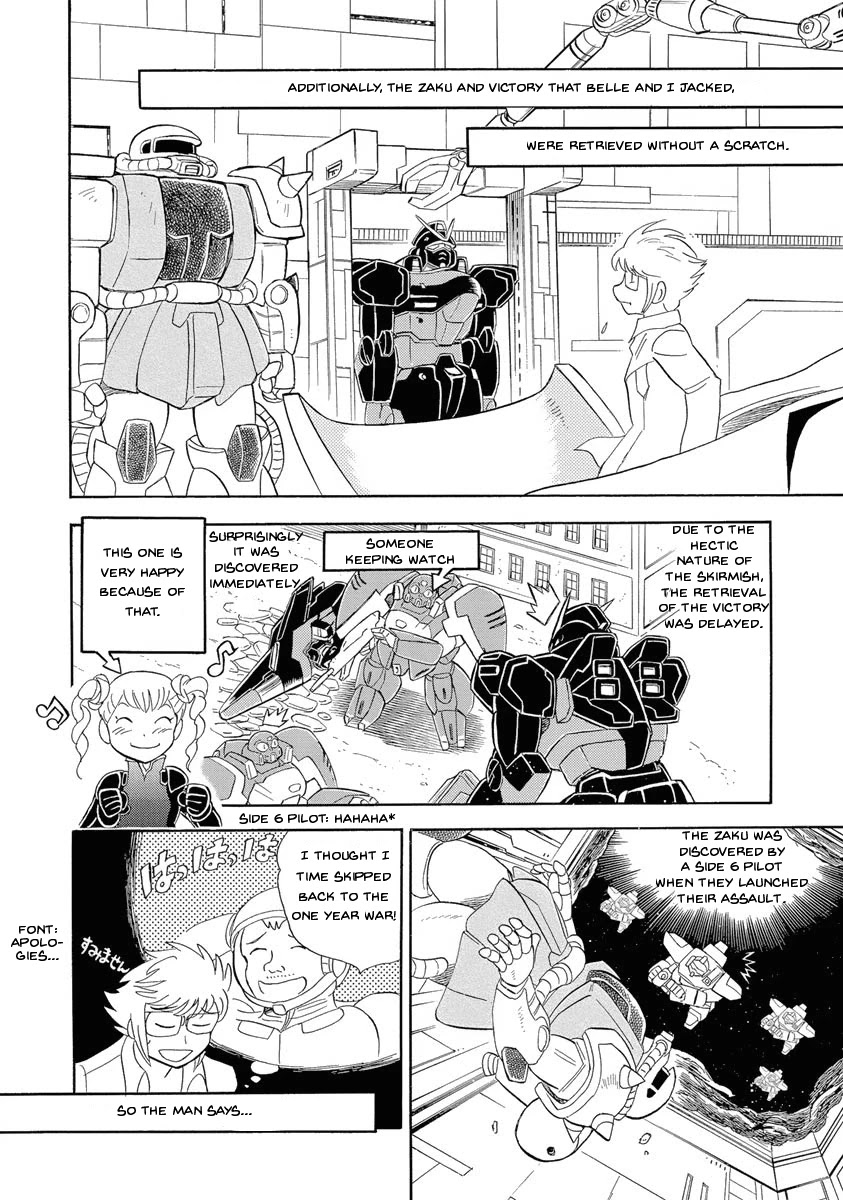 Kidou Senshi Crossbone Gundam Ghost Chapter 18 page 11 - Chapter 18: Font Baud's Long Day
