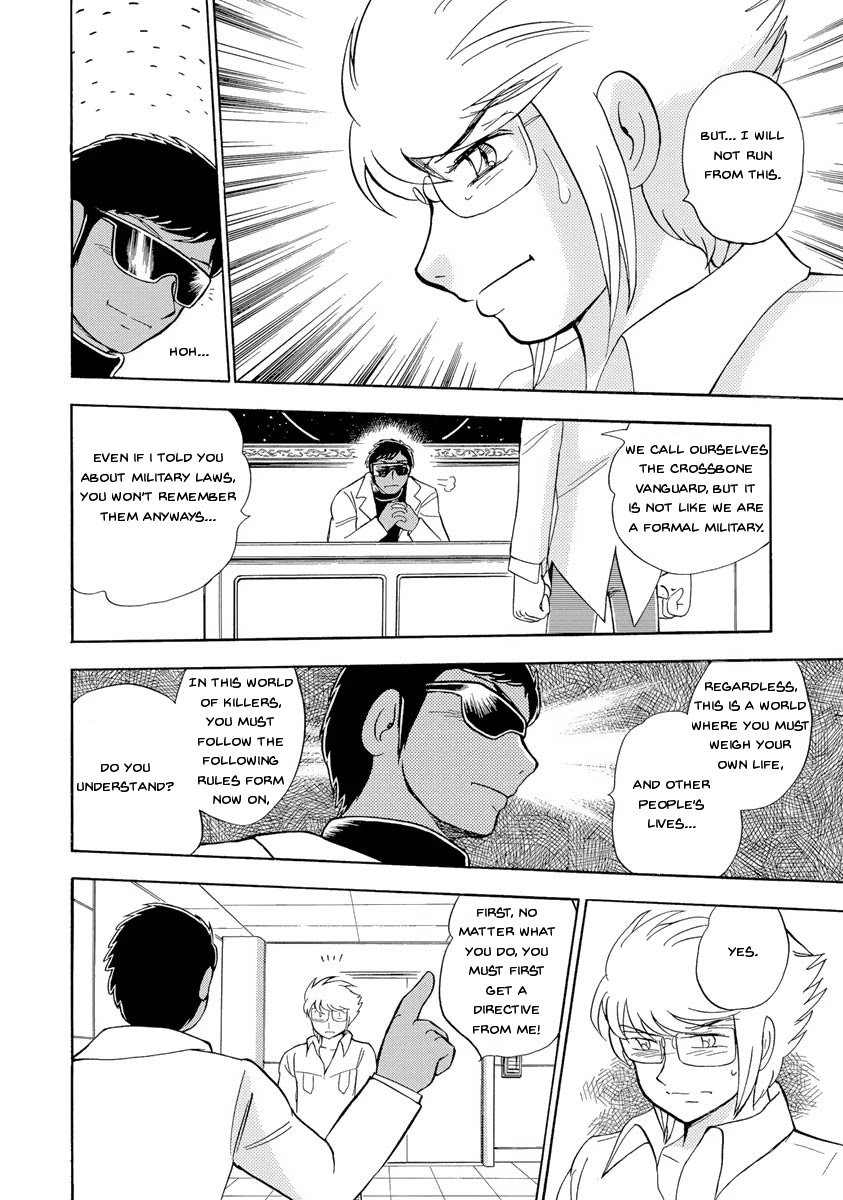 Kidou Senshi Crossbone Gundam Ghost Chapter 18 page 19 - Chapter 18: Font Baud's Long Day