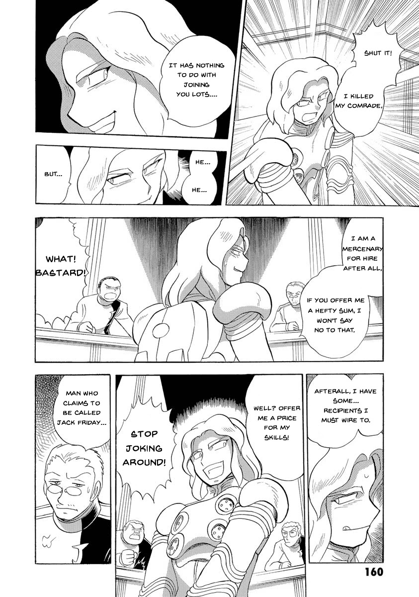 Kidou Senshi Crossbone Gundam Ghost Chapter 18 page 27 - Chapter 18: Font Baud's Long Day