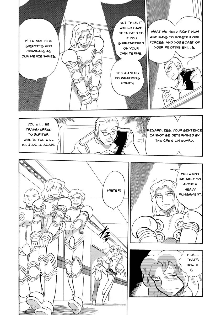 Kidou Senshi Crossbone Gundam Ghost Chapter 18 page 28 - Chapter 18: Font Baud's Long Day