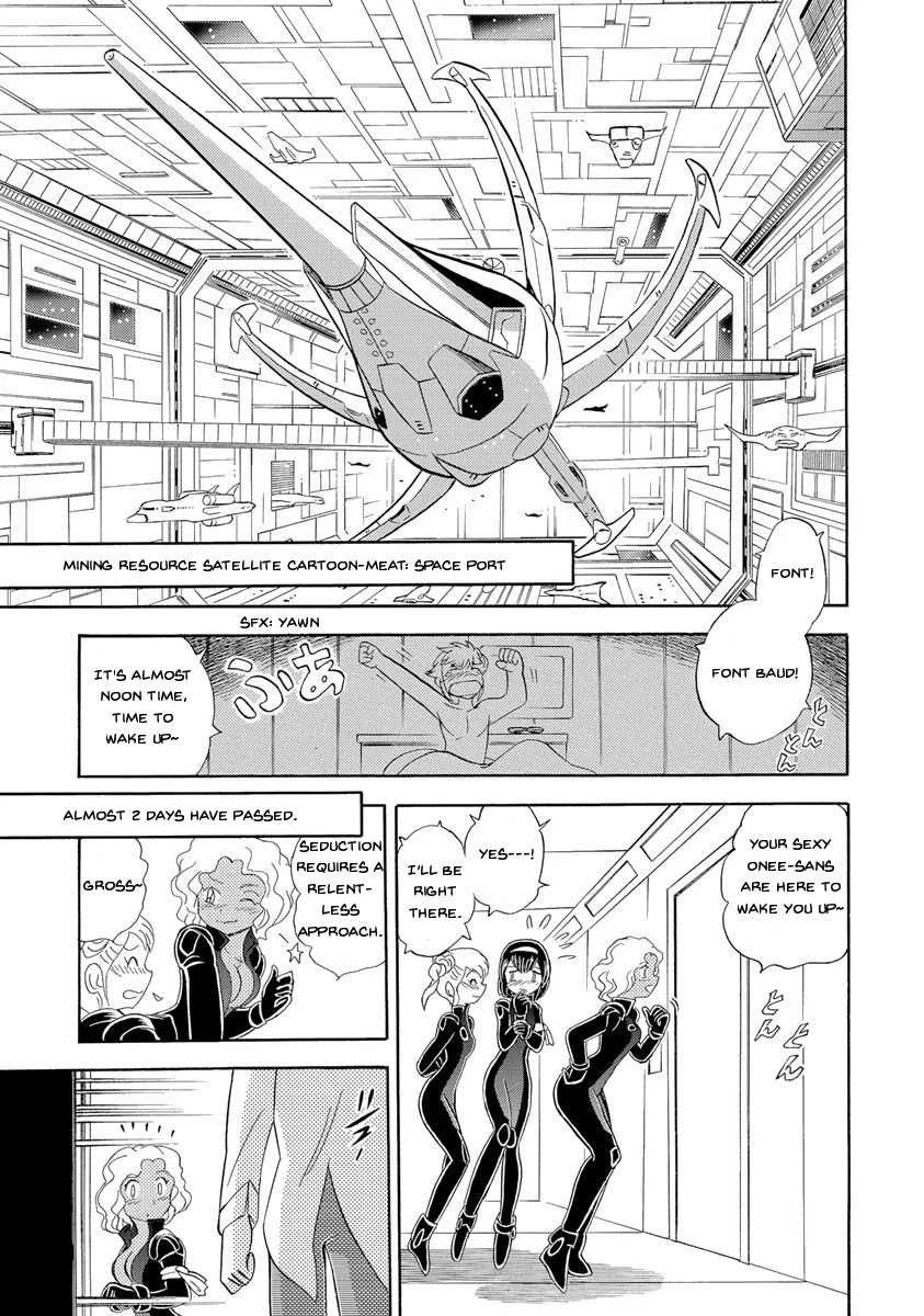 Kidou Senshi Crossbone Gundam Ghost Chapter 18 page 3 - Chapter 18: Font Baud's Long Day