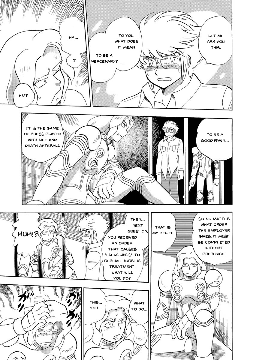 Kidou Senshi Crossbone Gundam Ghost Chapter 18 page 36 - Chapter 18: Font Baud's Long Day