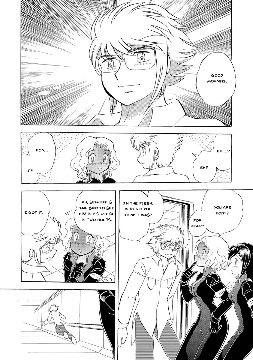Kidou Senshi Crossbone Gundam Ghost Chapter 18 page 4 - Chapter 18: Font Baud's Long Day