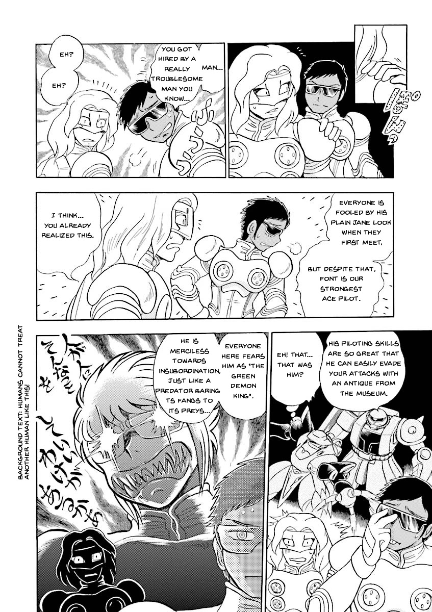 Kidou Senshi Crossbone Gundam Ghost Chapter 19 page 11 - Chapter 19: Jaburo's Thunderclap