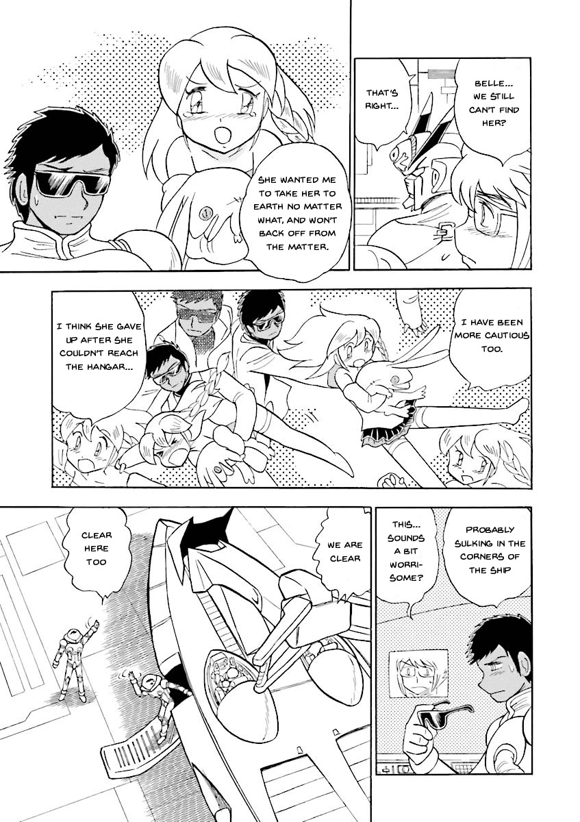 Kidou Senshi Crossbone Gundam Ghost Chapter 19 page 14 - Chapter 19: Jaburo's Thunderclap