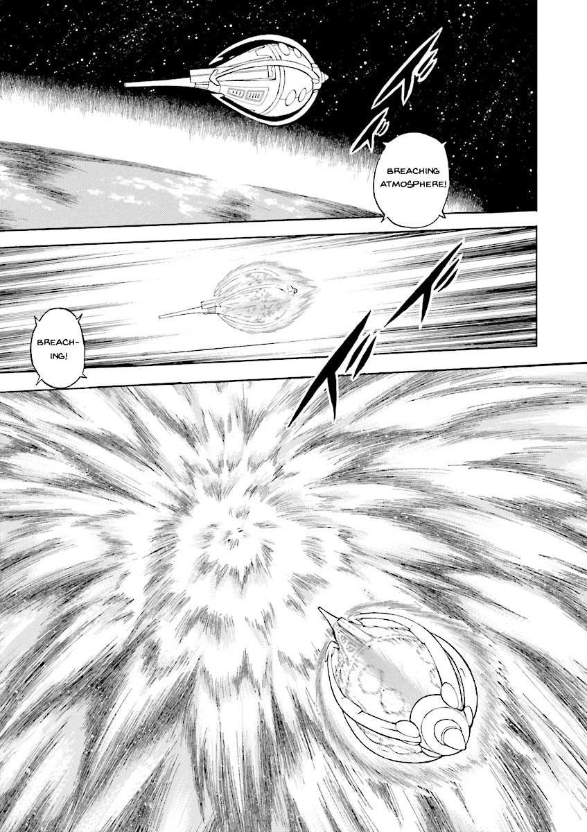 Kidou Senshi Crossbone Gundam Ghost Chapter 19 page 16 - Chapter 19: Jaburo's Thunderclap