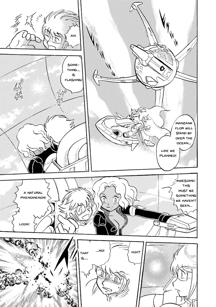 Kidou Senshi Crossbone Gundam Ghost Chapter 19 page 23 - Chapter 19: Jaburo's Thunderclap