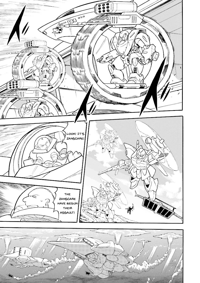 Kidou Senshi Crossbone Gundam Ghost Chapter 19 page 25 - Chapter 19: Jaburo's Thunderclap