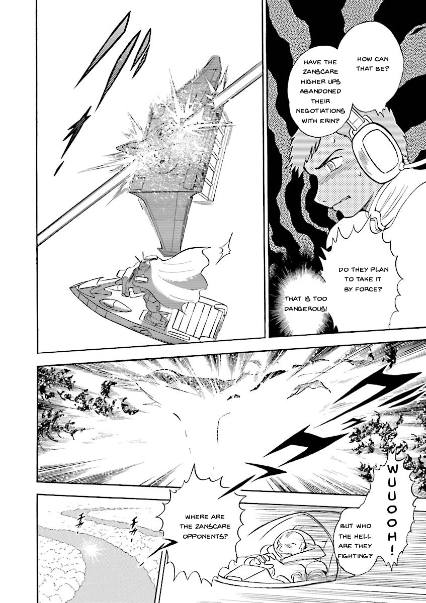 Kidou Senshi Crossbone Gundam Ghost Chapter 19 page 26 - Chapter 19: Jaburo's Thunderclap