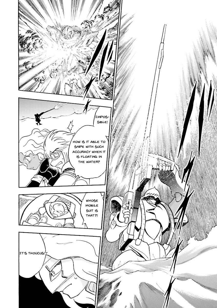 Kidou Senshi Crossbone Gundam Ghost Chapter 19 page 28 - Chapter 19: Jaburo's Thunderclap