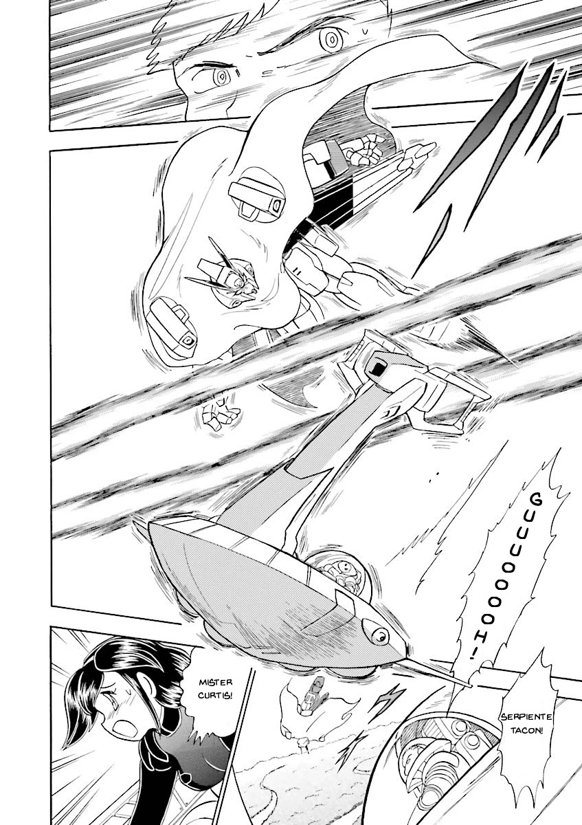 Kidou Senshi Crossbone Gundam Ghost Chapter 19 page 34 - Chapter 19: Jaburo's Thunderclap