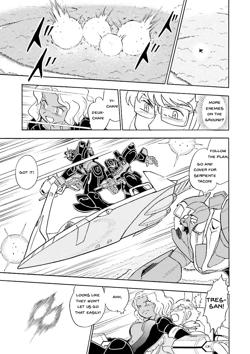 Kidou Senshi Crossbone Gundam Ghost Chapter 19 page 37 - Chapter 19: Jaburo's Thunderclap